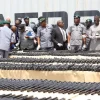 MARINE SECURITY : Nigeria Customs Service Seizes 844 Rifles & 112,500 Rounds of Ammunition At Onne Port