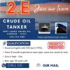 SƠ TUYỂN NHÂN LỰC HÀNG HẢI : SỸ QUAN MÁY 2 (2/ENG) – TÀU CRUDE OIL (VLCC) – BAHRI VLCCs FLEET