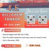 SƠ TUYỂN NHÂN LỰC HÀNG HẢI : SỸ QUAN MÁY 4 (4TH/ENG) – TÀU DẦU HÓA CHẤT (OILCHEM) – BAHRI CHEMICAL FLEET