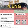 SƠ TUYỂN NHÂN LỰC HÀNG HẢI : SỸ QUAN MÁY 4 (4TH/ENG) – TÀU CHỞ HÀNG RỜI (SUPRAMAX)– HOANG PHAT MARINES